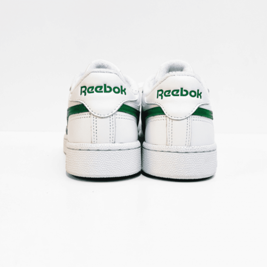 Reebok sneaker white green 