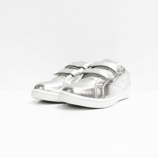 Reebok sneaker silver metalic white 