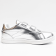 Reebok sneaker silver metalic white 