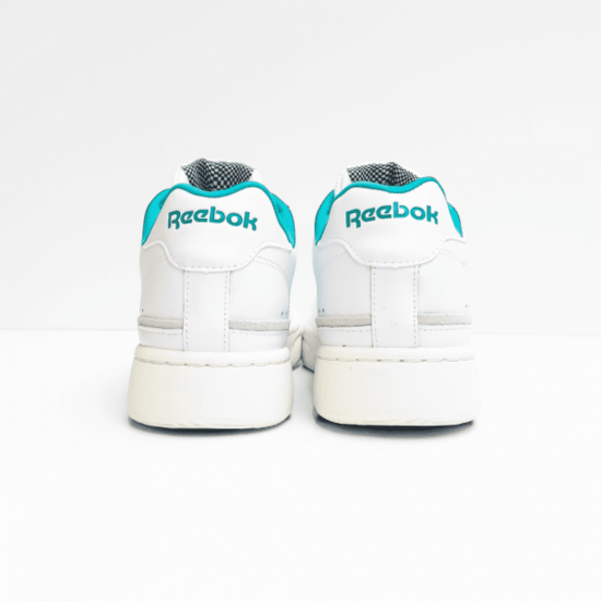 reebok sneaker white light green 