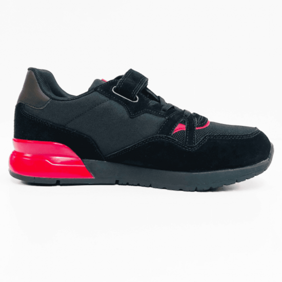 Replay  sneaker black red 