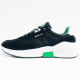 Replay  sneaker black white green 