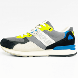 Replay sneaker grey black royal Replay sneaker grey black royal