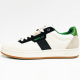 Replay sneaker white black green 