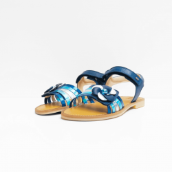 STONES AND BONES sandalen electric blue 