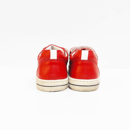 STONES AND BONES  sneaker red white 
