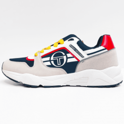 sergio tacchini sneaker navy white yellow 