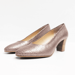 Sergio Turri pumps taupe grijs