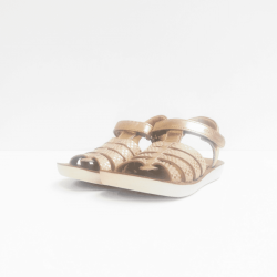 shoopom  sandalen rose gold 