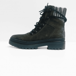 TOMMY HILFIGER hiking boots black TOMMY HILFIGER hiking boots black