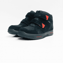 Timberland  sneaker  mid black salmon 