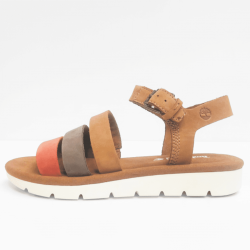 Timberland  sandalen brown grey salmon 