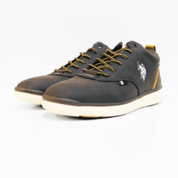 US POLO veterschoen dark brown 