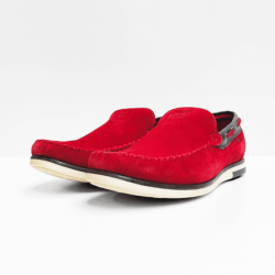 wrangler mocassins red scarlet 