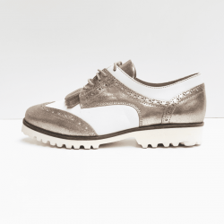 Xsensible sneakers wit & champagne