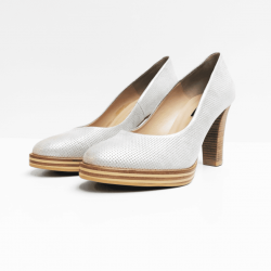 Zinda pumps wit silver 