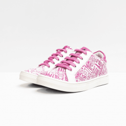 balducci veterschoen  pink white 