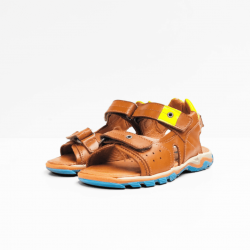 Bana & co  sandalen brown  fluo 