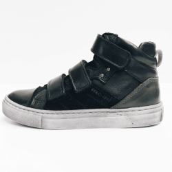 Bana & co  sneaker black kaki 