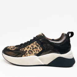 Bana & Co  sneaker vitello  black 