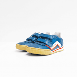 Bana & co  sneaker navy fluo orange 