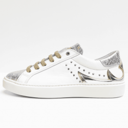 Bana & co  sneaker white vitello