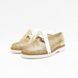 beberlis veterschoenen gold 