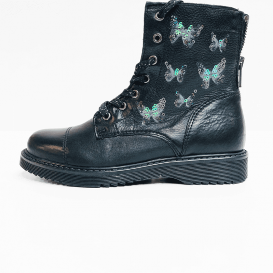 Kipling boots black butterfly 