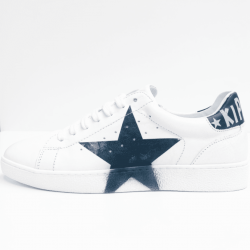 kipling veterschoen white black 