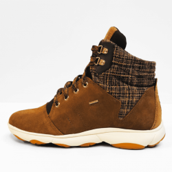 Geox  nebula  sneaker tobacco  coffee 