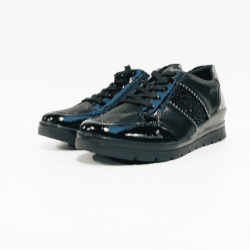 remonte veterschoen black 