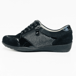 Wald laufer veterschoen black  Wald laufer veterschoen black